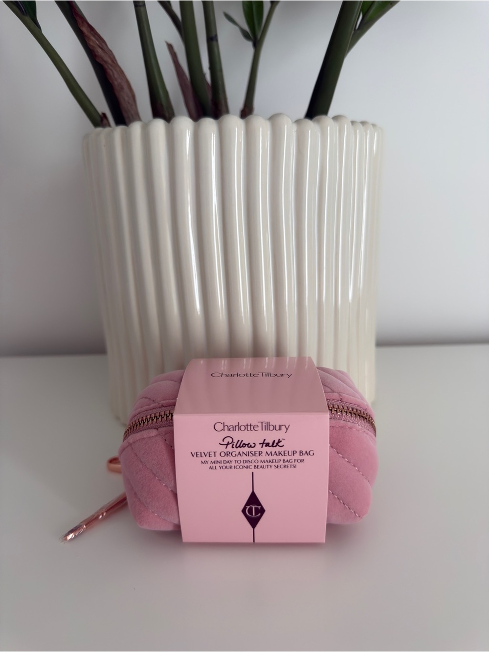 Charlotte Tilbury Mini Pillow Talk Makeup Charm Bag – Limited Edition